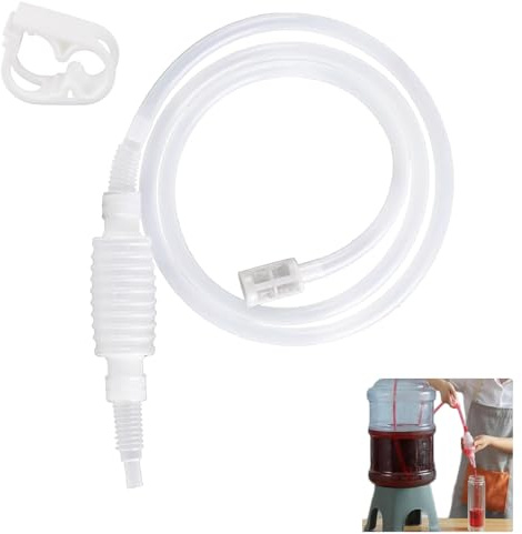 Ruayia Brew Siphonröhre Silikon, SiphonröHre, Weinheber Abfüllschlauch, Brewing Siphon Hose, Weinheber Abfüllschlauch 2 M für Hausbrauen, Weingut Brauen, Wein Bier Herstellung