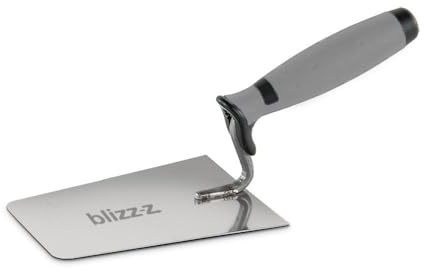 blizz-z Profi Maurerkelle S-Hals abgerundet - Blattlänge 180 mm - 1 Stück