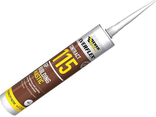 Everbuild EVBMASGY 115 General Purpose Building Mastic Grey 285 ml