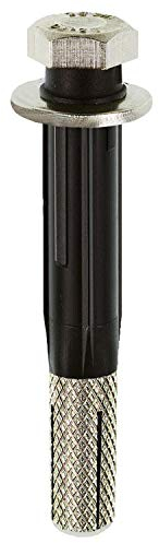 TOX 030701651 Taco Largo métrico, Metallico, 12x120mm, Set de 4 Piezas