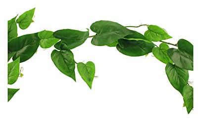 FloristryWarehouse Artificial Green Devil's Ivy or Pothos Tropical Leaf Garland 180cm/71 Inches Long