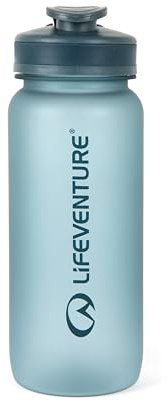 Lifeventure 650ml Tritan Water Bottle for Fitness, Hiking, Camping, Outdoor Sports, Made From BPA-Free Material, Leak-Proof, Flip-Top Lid, With Handle
