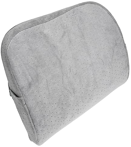 PRETYZOOM Sitzkissen Bürostuhl Rückenlehne des Schreibtischstuhls car seat Cushion Auto sitzpolster Bürokissen aus Memory-Schaum Taillenstützkissen Stuhl zurück Lendenkissen