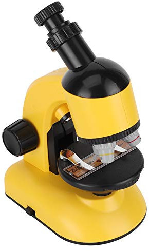 40x-1200x Kindermikroskop, Bildungsspielzeug für, Anfänger-Mikroskop mit 360 Rotationskopf, Kindermikroskop für Anfänger (Fafeicydezkafwyov-11)