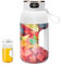 Blender Smoothie, Mixeur Portable de 1200ml avec Affichage Led Intelligent, USB Rechargeable Mini Blenders avec 10 Lames, Mini Mixeur avec Couvercle de Voyage pour Cuisine, Salle de Sport, Bureau