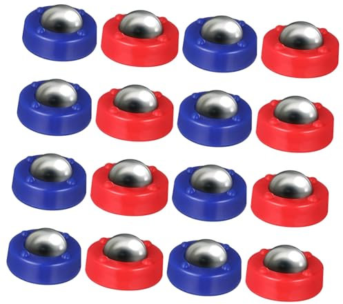 NAMOARLY 16stücke Teiliges Mädchen-tischspielset Mit Curling-Pucks Und Rollenden Perlen Mini-Soccer Und Shuffleboard-Action Für Familienunterhaltung Und Partys Für Mädchen Und Jungen