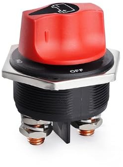 Interruptor de batería de 12 V, interruptor principal, 12 V, 24 V, 32 V, 48 V, 300 A, interruptor de batería, resistente al agua, para barco, moto, yate, coche, RV, ATV UTV vehículo