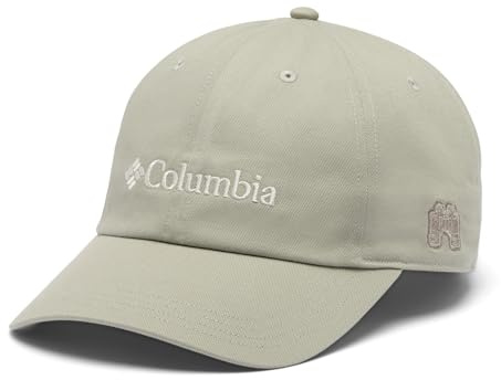 Columbia Unisex Provisions Ball Cap, Baseball Cap, Flint Grey/Logo/Binoculars, One Size