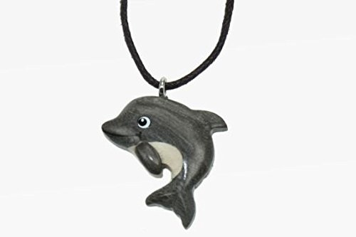 Cornelissen kedja delfin trähänge kedjor modesmycke träkedja delfin delfin djur djur
