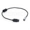 SZRMCC BMPCC Câble d'alimentation 4K 6K pour DJI Ronin S Gimbal vers Weipu SF610 2 broches femelle BMD Blackmagic Pocket Cinema Camera 4K (câble droit)