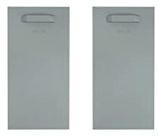 Ensemble de fixation autocollant pour cadres et miroirs - Dibond (2x support, 200x100mm)