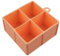 Fackelmann Eiswürfelform aus Silikon - Silikonform für Eiswürfel, 9,5 x 4,5 x 4,4 cm