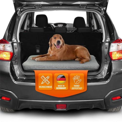 Foxx Hundekissen für Hunde und Katzen Hundematratze Hundebett wasserdicht Outdoor anthrazit Größe 89x55x6 cm