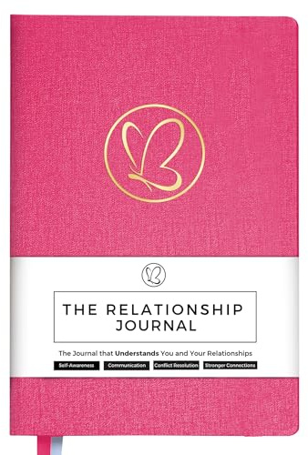 Bättre version: Relationship Journal – The Journal that understand you and your relationship (Röd)