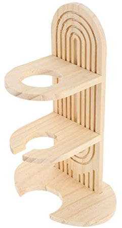 DRESSOOS Support De Bouteille Eau pour Hamsters Rack Pratique pour Animaux De Compagnie Distributeur Eau Anti-Renversement Accessoire pour Cage De Animal