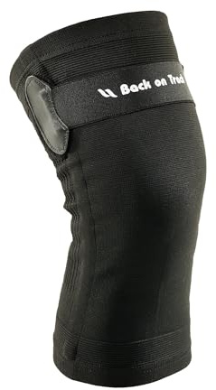 Back on Track Knee Brace with Removable Strap 1110 with Welltex Technology, Black, Medium