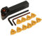 EsportsMJJ Supporto Utensile di Tornitura Troncatrice Wwlnr1616H08 16X100mm con Inserti 10Pcs Wnmg0804