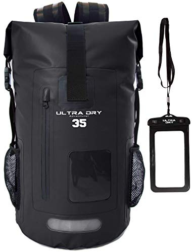 Premium 35L & 55L Waterproof Dry Bag Backpack, Sack with Phone Dry Bag, Perfect for Boating/Kayaking/Hiking/Canoeing/Fishing/Rafting/Swimming/Camping