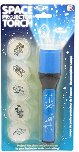 Fun Present for Boys & Girls - Space Projector Torch Ages 5+