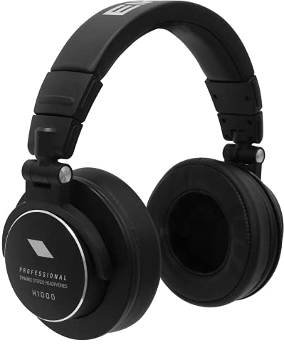 PROEL EIKON H1000 - Cuffia Professionale HI-END Chiusa Dinamica Circumaurale con filo, Nero (EIKON H1000)