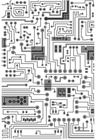 Multi-level texturerat intryck prägling mapp krets av Tim Holtz, 665372