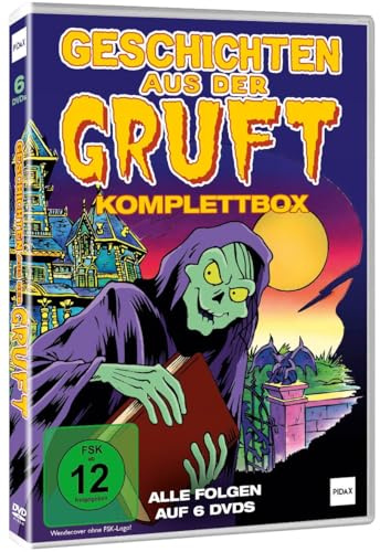 Geschichten aus der Gruft (Tales from the Cryptkeeper) - 90er Horror-Zeichentrick-Serie auf 6 DVDs - Kompettbox der Anthologieserie mit allen Staffeln auf Deutsch (Pidax Animation)