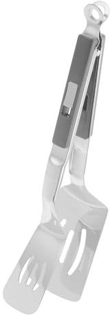 FUNOMOCYA Pinzas Deslizantes para Carne De Acero Inoxidable Pinzas Multifuncionales Antiadherentes para Parrilla y Barbacoa Herramienta De Cocina para Freír Pescado