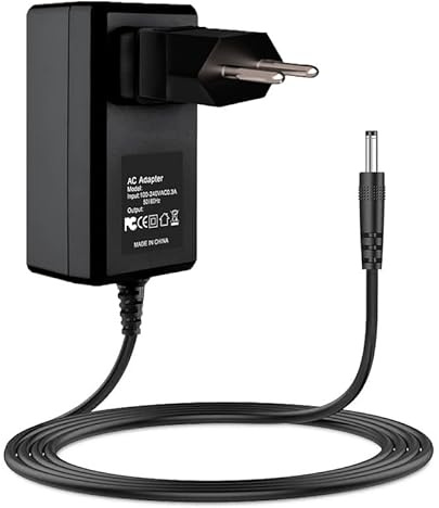 Guy-Tech 12 V 3 A nätadapter kompatibel med SGIN M17 M17 Pro 17 tum Windows laptop nätdel laddare EU-kontakt