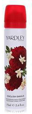 English Dahlia By Yardley of London 2.6 oz Deodorising Body Fragrance