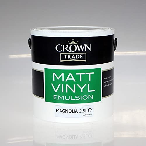 Crown Trade Vinyl Matt Magnolia 2.5L