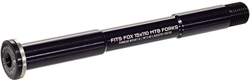 Wolf Tooth Fox Steckachse, VR 15x110mm, 15x155mm, M14x1.5, 15mm,kombinierbar mit Axle Handle Multit, FA15-110-FX