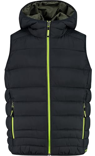 CMP - Kinderweste aus Nylon mit fester Kapuze, Anthrazit, 140