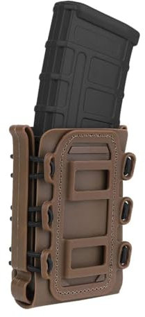 KRYDEX GEAR 5.56MM Magazin Pouch mit Gürtelclip 7.62MM Offene Magazinbeutel (DE)