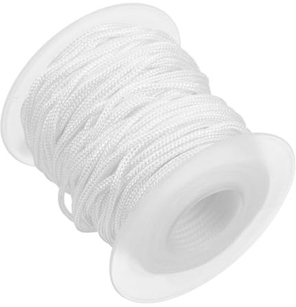 ABOOFAN 1rouleau Corde De Remplacement pour Stores Vénitiens Polyester Accessoire pour Ajuster La Lumière Et Intimité Cordon De Mètres Polyvalent pour Toutes