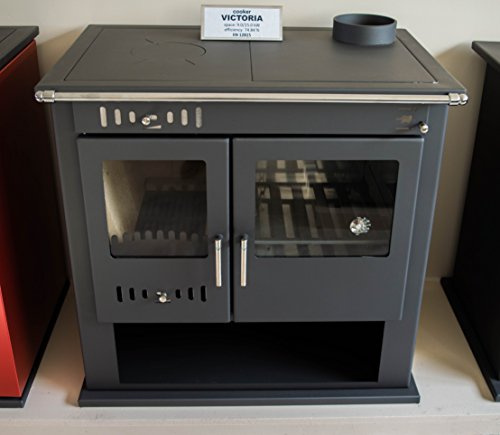 Wood Burning Stove Cooker Fireplace Oven Cooking Solid Fuel 9 Kw VICTORIA