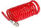 OROK 643307 Tuyaux - Rallonge Spirale Pneumatique (air comprimé), Longueur : 4m - Livré avec raccords afin de faciliter la Connection à Votre compresseur et Vos Accessoires !