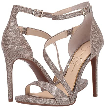Jessica Simpson Femme Rayli2 Sandale à Talon, doré, 38 EU