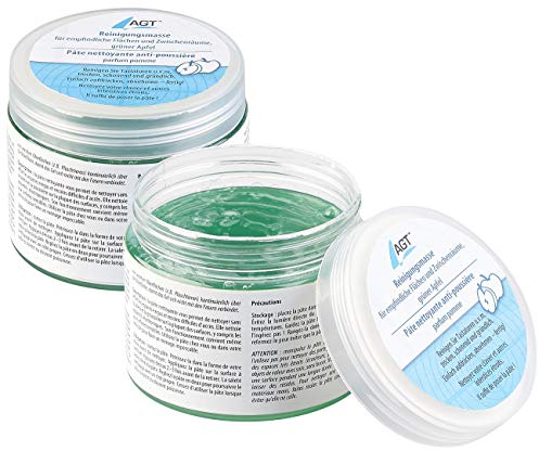 AGT Reiniger: 2er-Set Reinigungsmasse f. empfindliche Flächen & Zwischenräume, Apfel (Auto Reinigung, Reinigungsknetmassen, Elektrischer)