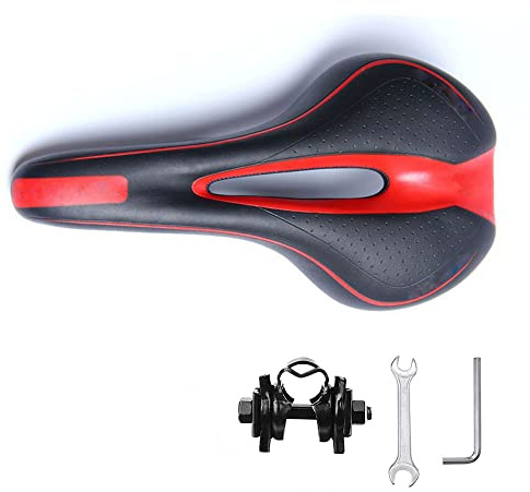 YKKJ Sillin Bicicleta，Silla de Montar de Bicicleta，para Bicicleta de montaña/MTB/Bicicletas/Bicicletas Plegables.