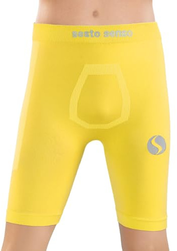 Sesto Senso Ropa Interior para Niños Pantalones Cortos para Ciclismo Deportivos Ajustados
