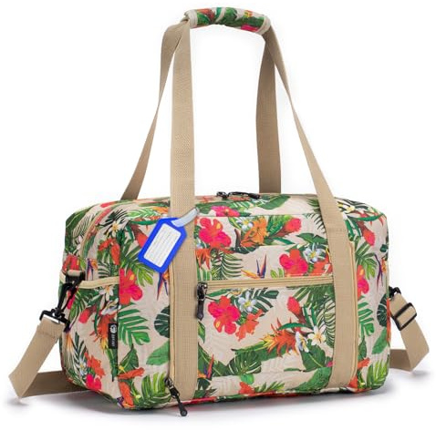 SPAHER Bolsas de Viaje Mujer Plegable Bolsa Viaje Cabina Avion 40x20x25 Maleta Cabina Bolsos de Viaje Cabina Avión Equipaje de Mano 20L Bolsa de Cabina Hombres Bolso Maternidad Hospital