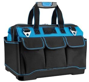 Cassette porta attrezzi Cassetta degli attrezzi portatile multifunzionale Scatola di riparazione robusta e durevole Borsa di tela speciale for elettricisti Borsa di stoccaggio portatile ispessita Cass