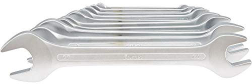 fortis Doppelmaulschlüssel-Satz DIN 3110 10-teilig 6-27 mm