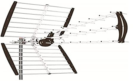 Antenne extérieure de Toit UHF à Large Bande pour signaux DVB 42 éléments
