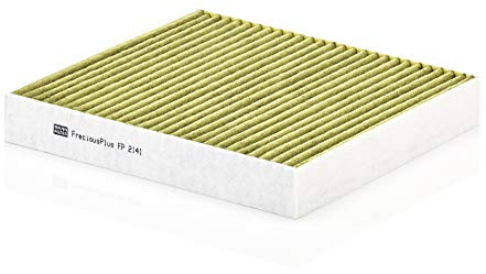 MANN-FILTER FP 2141 Filtro aria cabina - FreciousPlus Filtro Antipolline Biofunzionale - per Autovetture + veicoli commeriali