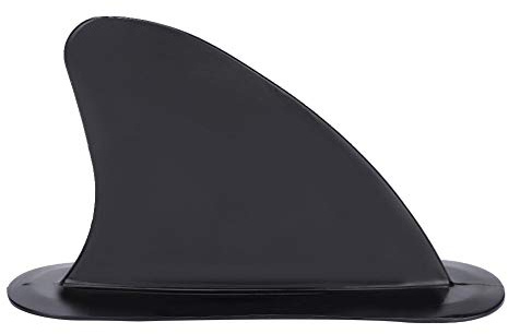 Ende für Surfboard, Surfboards Finnen Prler PVC Zentrum FCS Ende Sup Stand Up Paddle Board Skeg für Kajak Kanu Boot Ruderboote, schwarz