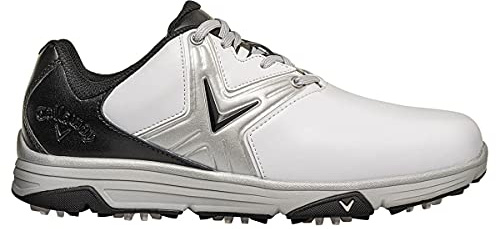 Callaway Men's Golf Shoe, White Black, 10 UK