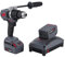 Ingersoll Rand D5241-K22-EU IQV20 Hammer Drill – 120 Nm Drehmoment Kabellose Schlagbohrmaschine, Hochleistungs-Bohrmaschine mit 13mm Metallfutter