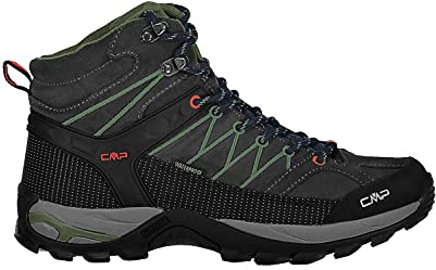 CMP Rigel Mid Trekkingschuhe WP für Herren, Anthrazit, Turba, Größe 41, Anthrazit, Torf, 41 EU