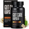 BRAINEFFECT Gut Care - Mit 20 Mrd. Bakterienkulturen Bifidobacterium & Lactobacillius, Calcium, Vitamin B6 & B12-60 Kapseln